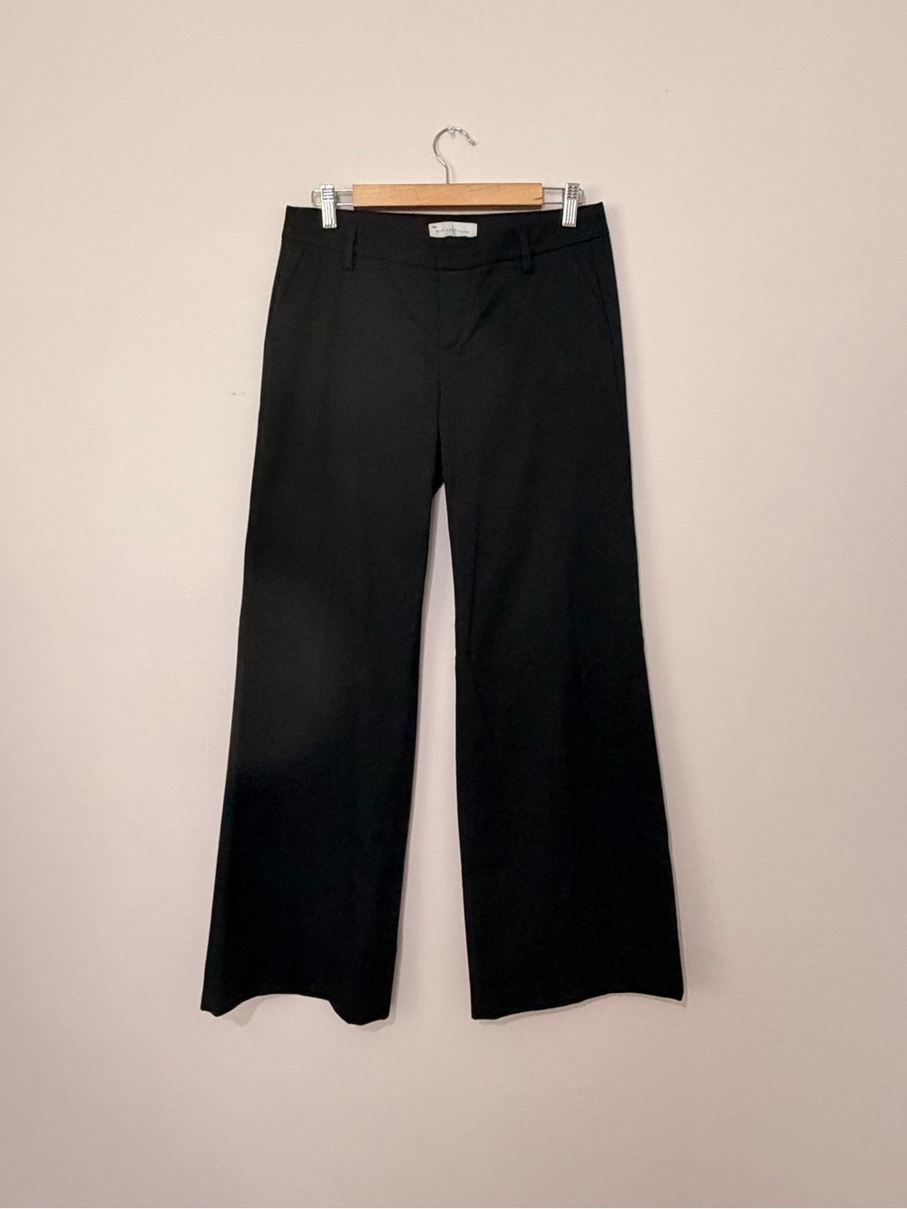 GAP Black Low Rise Wide Leg Women's Pants 4R NWOT